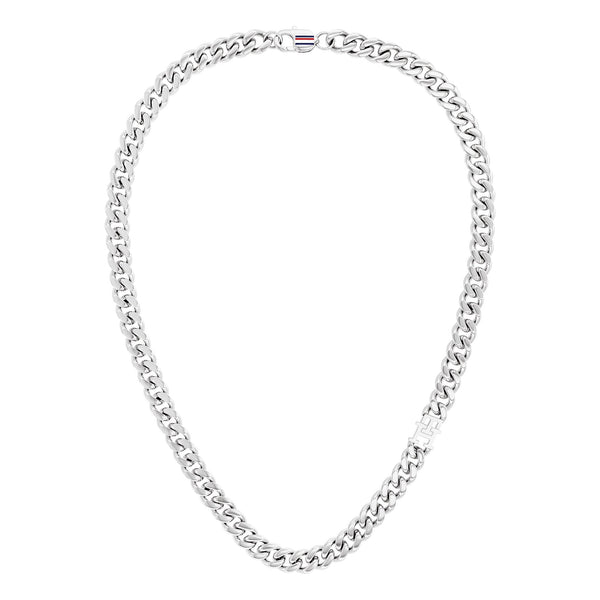 Tommy Hilfiger Men's Stainless Steel Curb Link Necklace