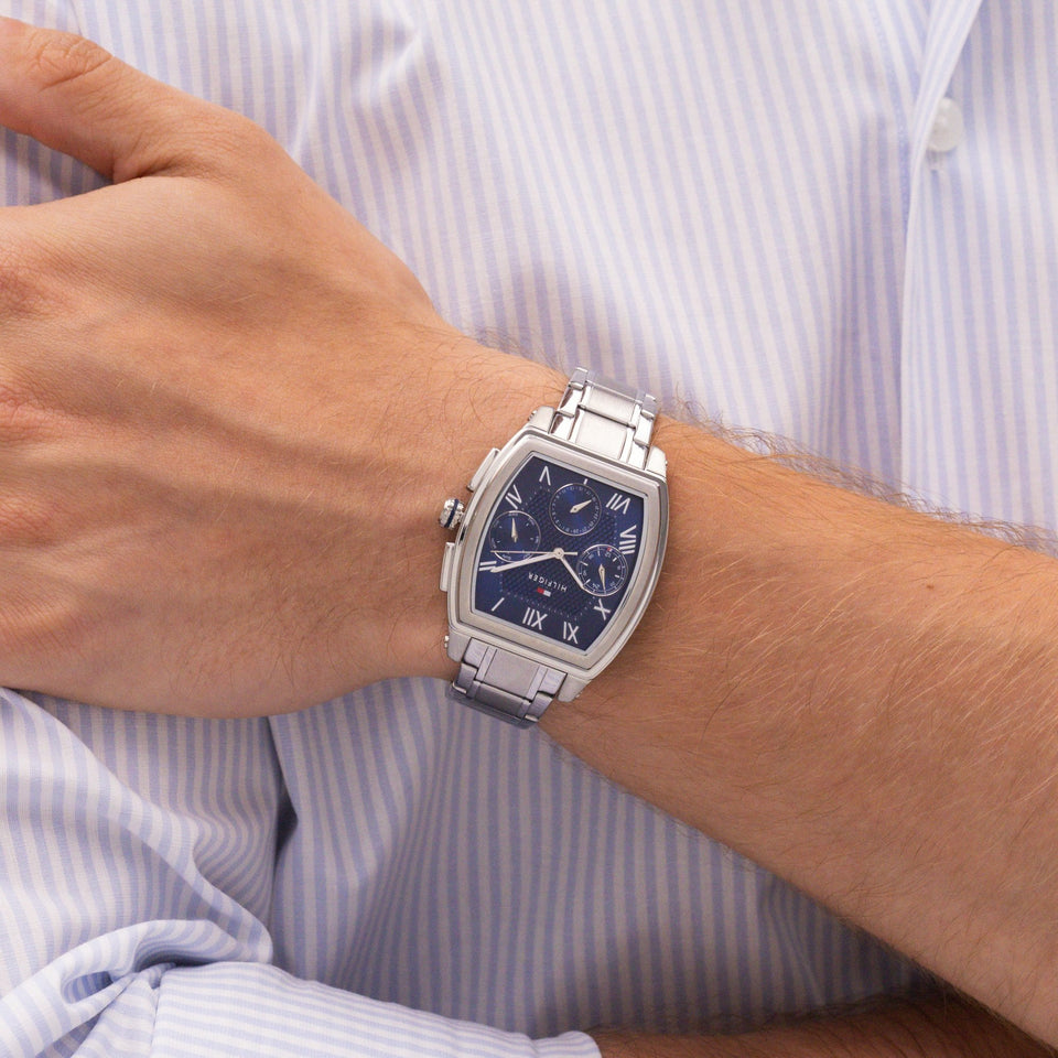 Tommy Hilfiger Men's TH-Oxford Blue Dial Bracelet Watch