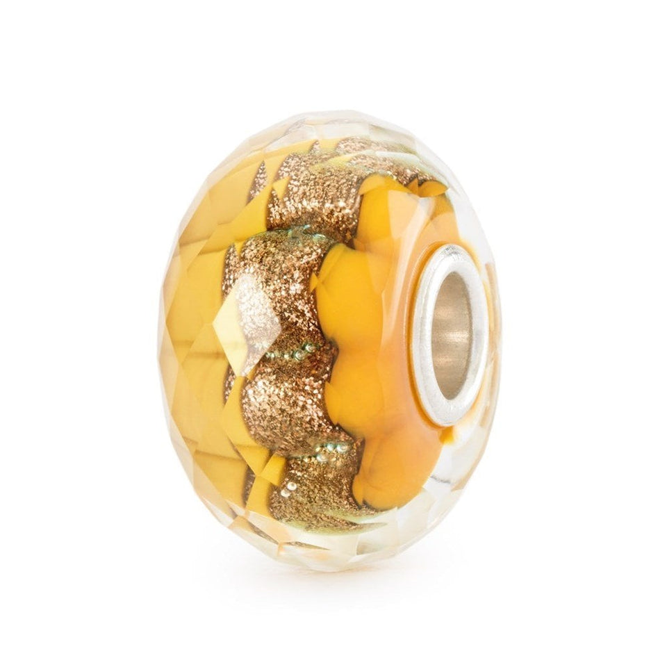 Trollbeads Golden Trace Bead
