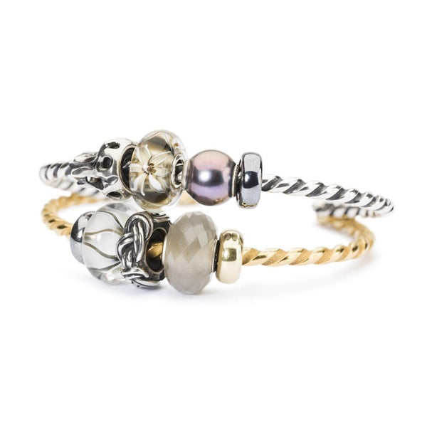 Trollbeads Grey Moonstone Bead