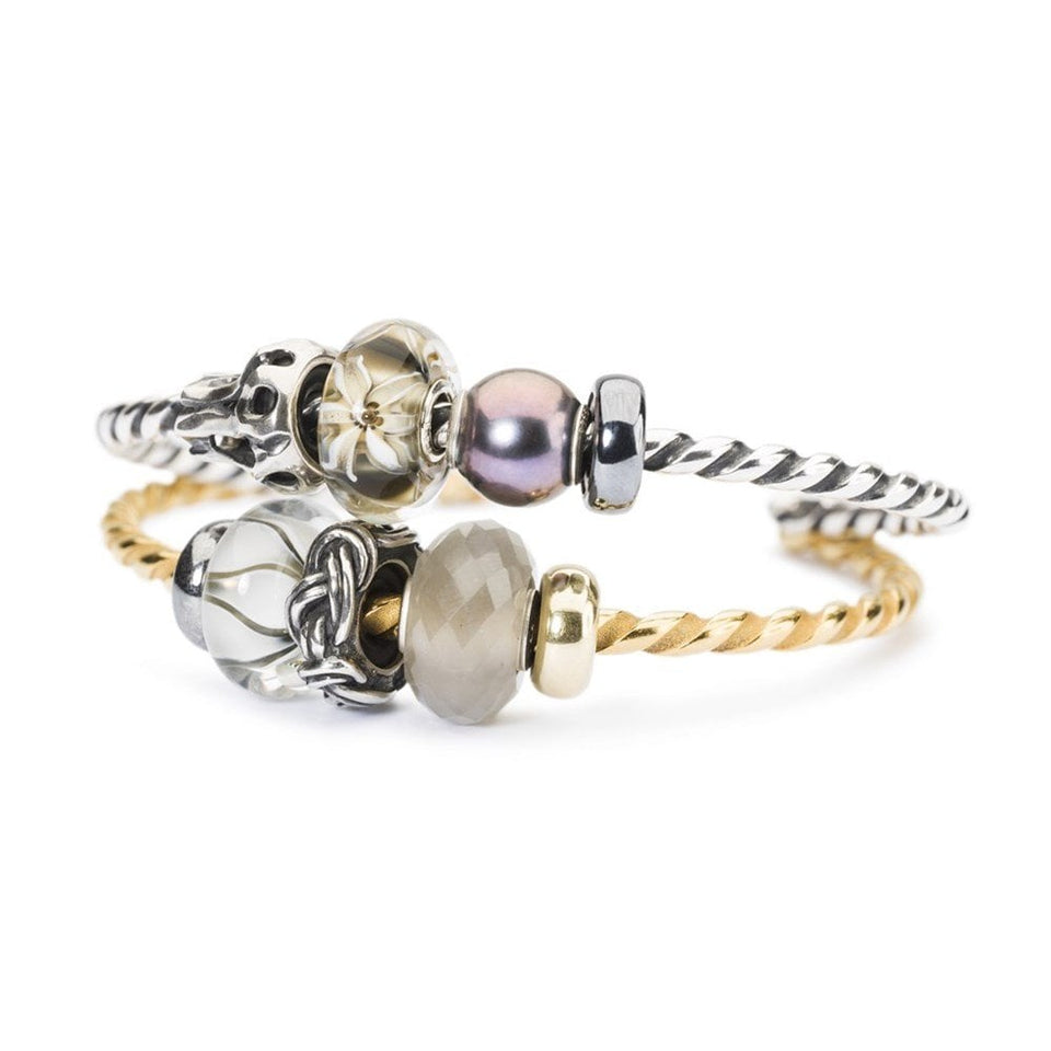 Trollbeads Grey Moonstone Bead