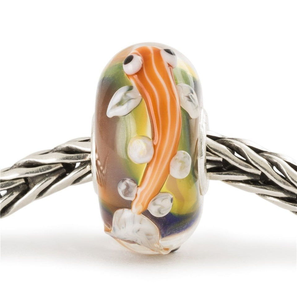 Trollbeads Limited Edition Orange Energy Fish Bead