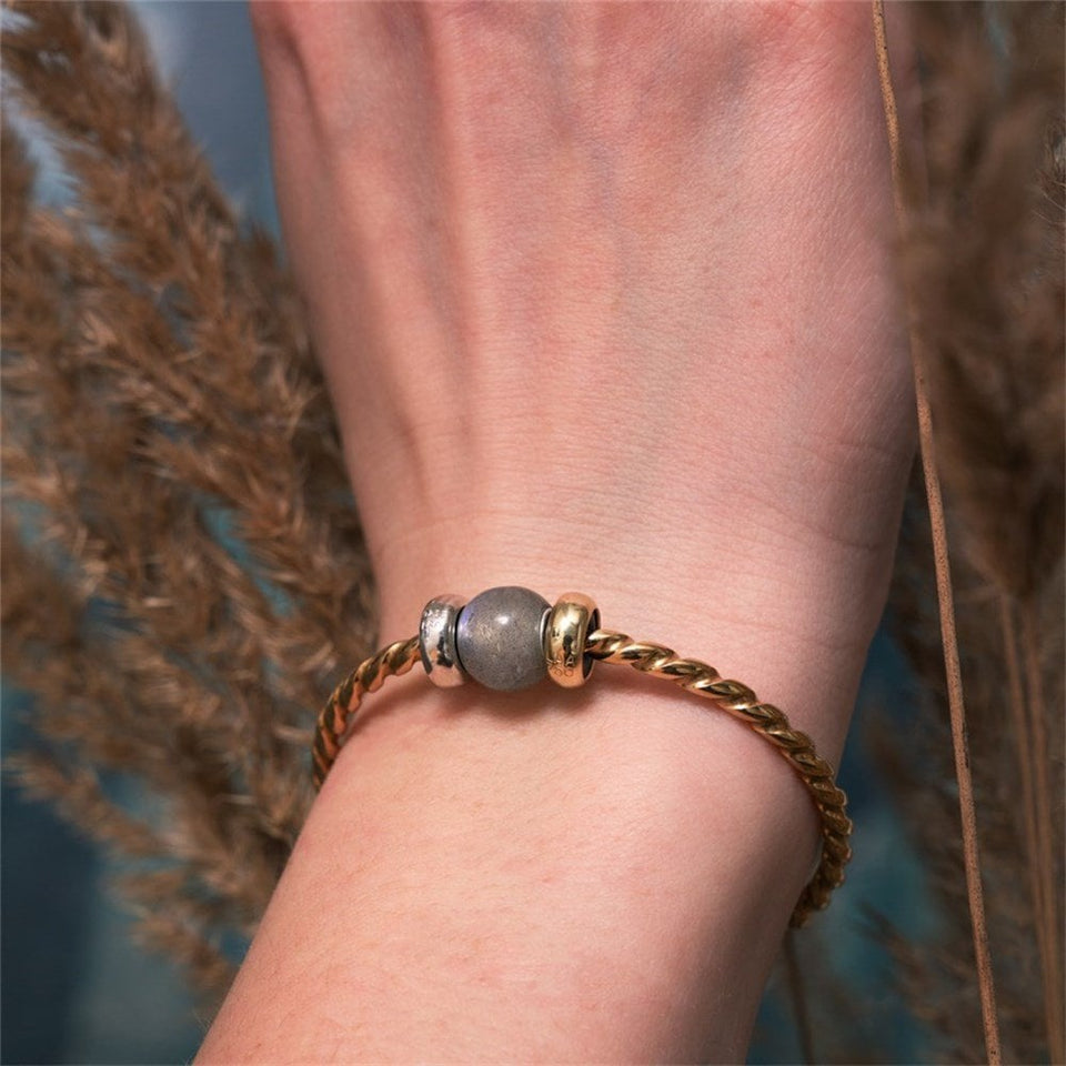 Trollbeads Round Labradorite Bead
