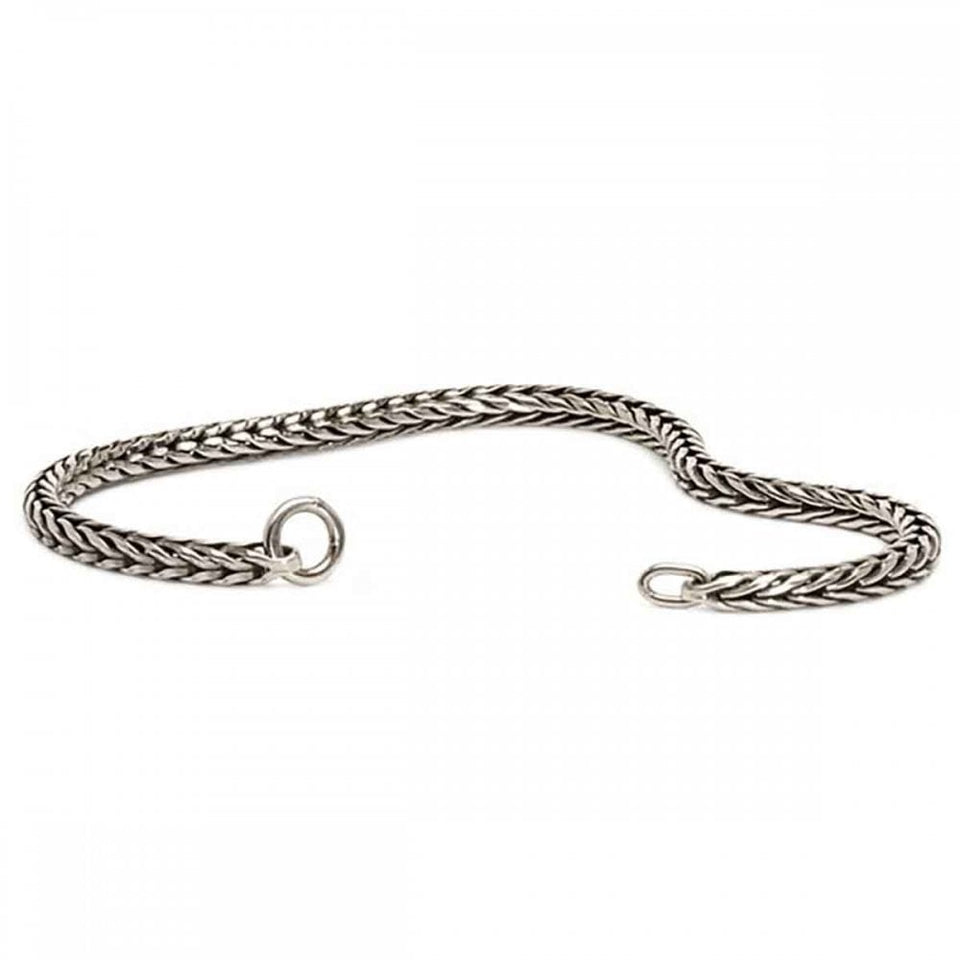 Trollbeads Sterling Silver Foxtail Bracelet without Lock