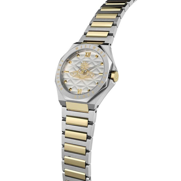 Vivienne Westwood Ladies Aldgate 35mm Two Tone Bracelet Watch