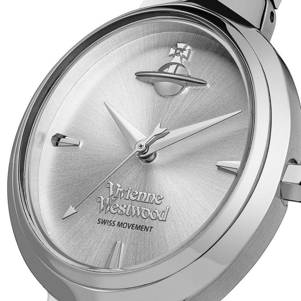 Vivienne Westwood Ladies Armour 35mm Stainless Steel Watch