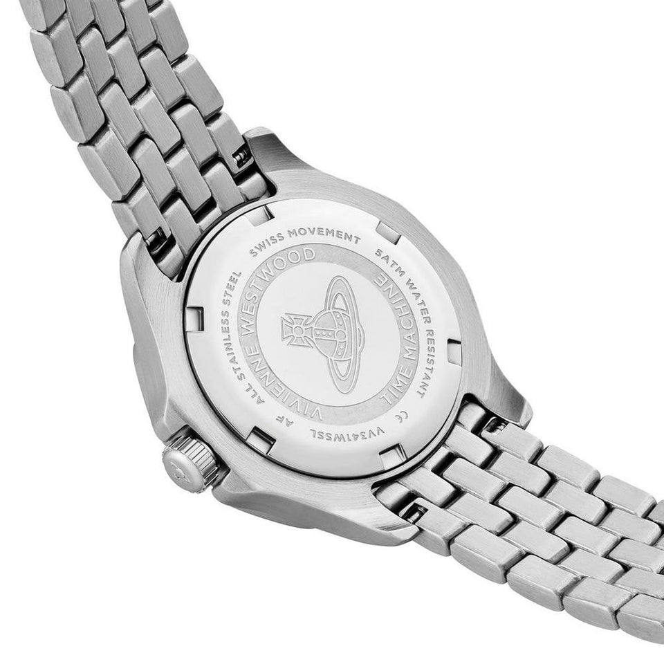 Vivienne Westwood Ladies Brompton 31mm Stainless Steel Bracelet Watch