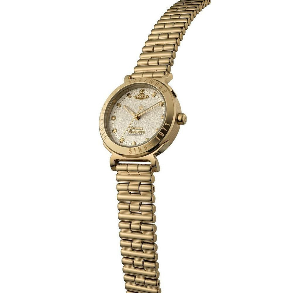 Vivienne Westwood Ladies Chelsea 31mm Gold Toned Bracelet Watch