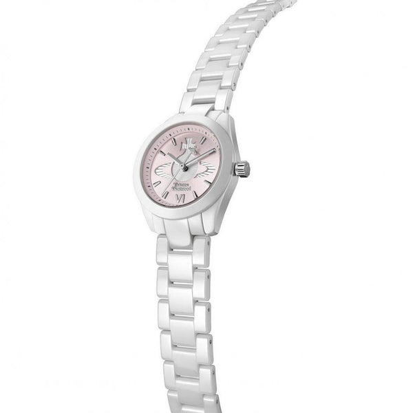 Vivienne Westwood Ladies Fenchurch 28mm Pink Dial Bracelet Watch