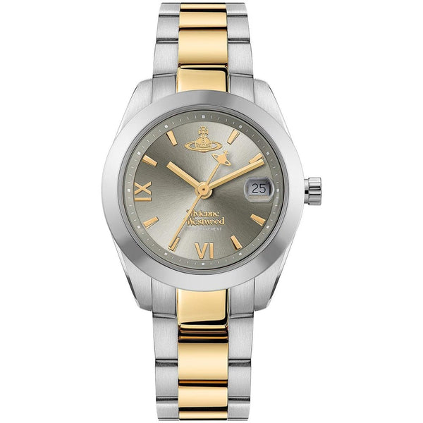 Vivienne Westwood Ladies Fenchurch 29mm Grey Dial Two Tone Watch