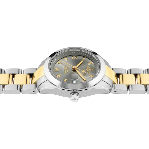 Vivienne Westwood Ladies Fenchurch 29mm Grey Dial Two Tone Watch