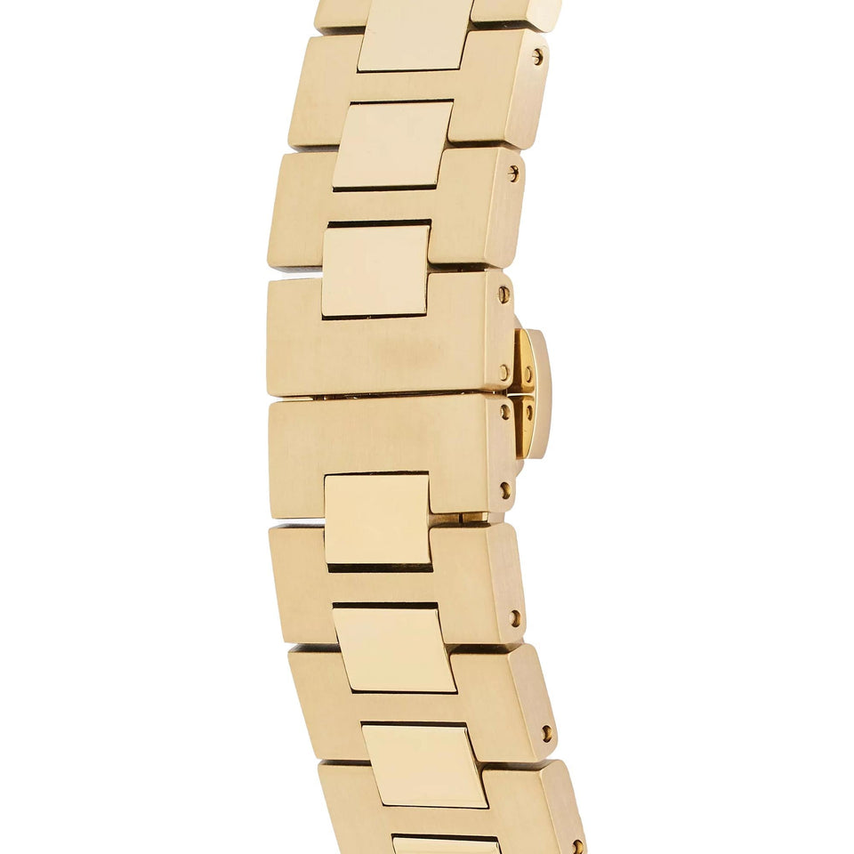Vivienne Westwood Ladies Hanwell Black Dial Gold Toned Bracelet Watch