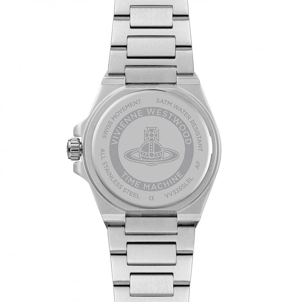 Vivienne Westwood Ladies Hanwell Silver Dial 37mm Bracelet Watch