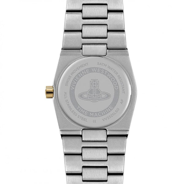 Vivienne Westwood Ladies Hoxton Silver Dial Two Tone Bracelet Watch