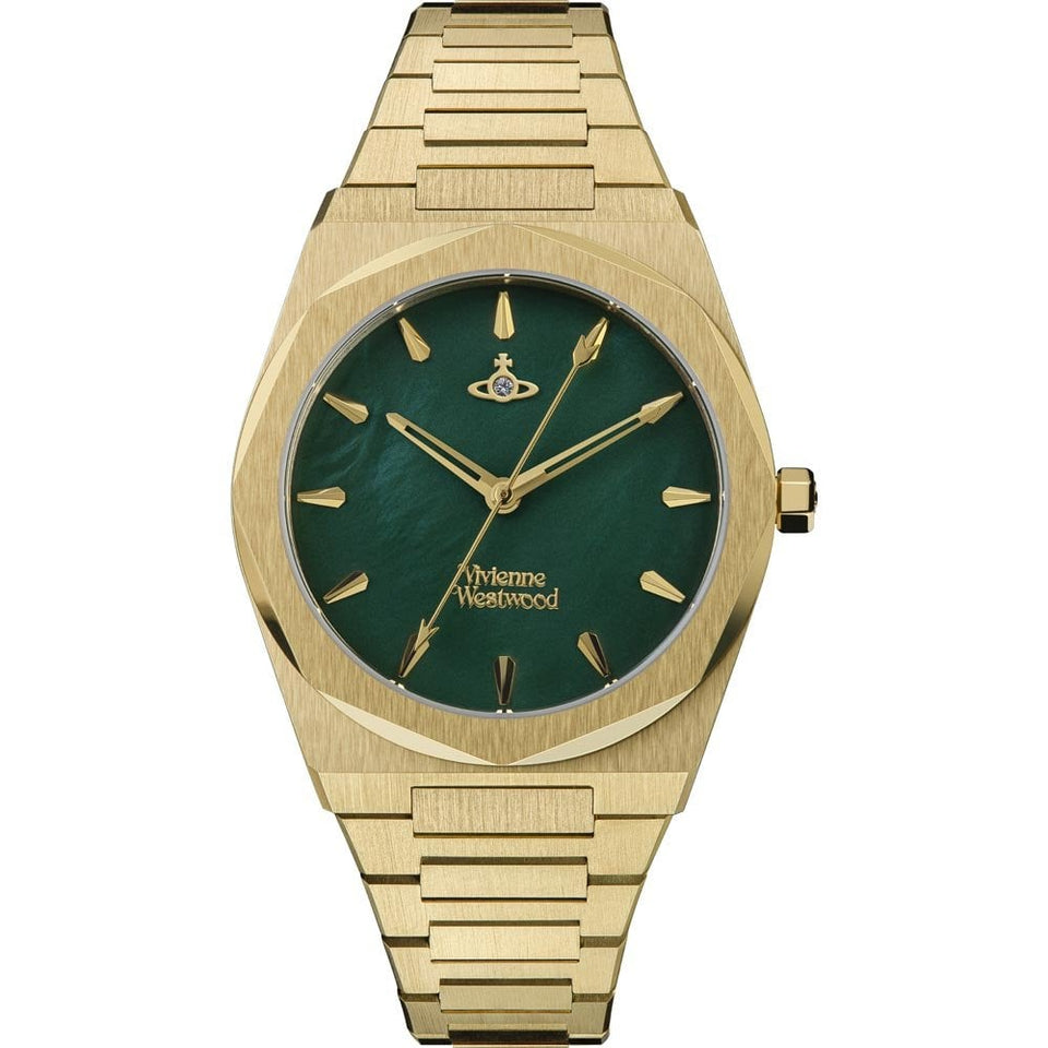 Vivienne Westwood Ladies Limehouse 34mm Gold Plated Watch