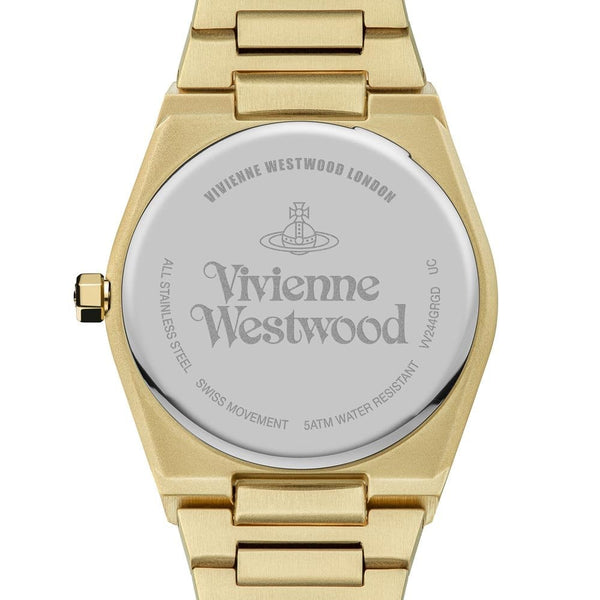 Vivienne Westwood Ladies Limehouse 34mm Gold Plated Watch