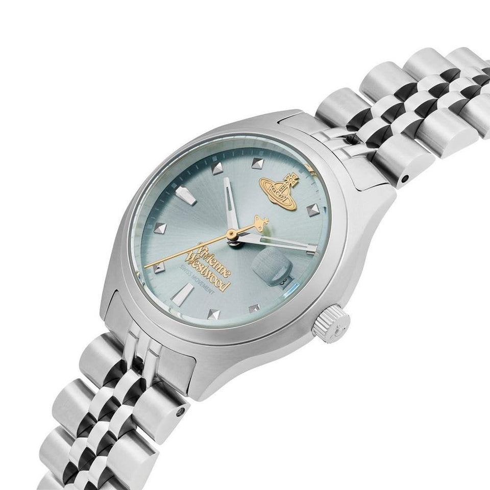 Vivienne Westwood Ladies Little Camberwell 29mm Blue Dial Bracelet Watch