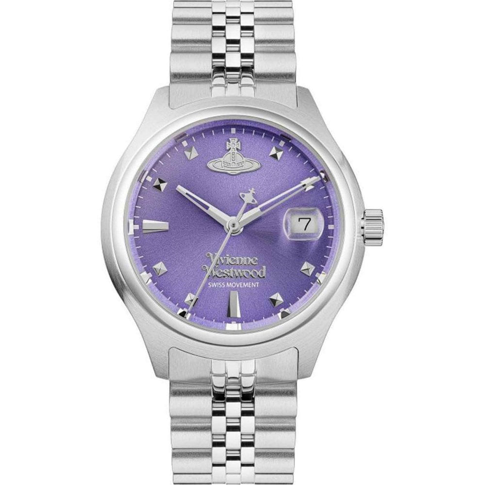 Vivienne Westwood Ladies Little Camberwell 29mm Lilac Dial Watch