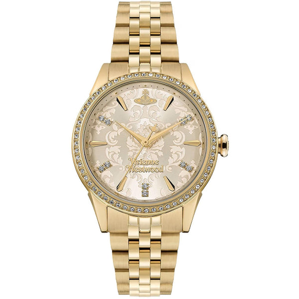 Vivienne Westwood Ladies Little Wallace Champagne Dial Bracelet Watch