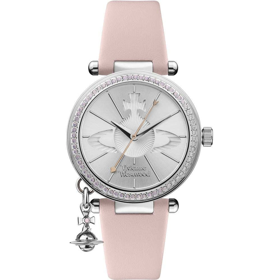 Vivienne Westwood Ladies Orb Pastelle Pink Dial Watch