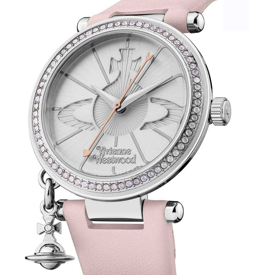 Vivienne Westwood Ladies Orb Pastelle Pink Dial Watch