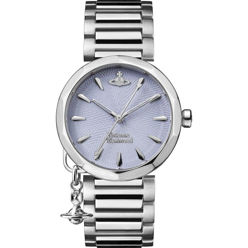 Vivienne Westwood Ladies Poplar 31mm Ice Blue Dial Watch