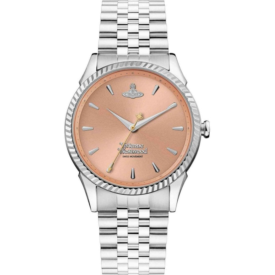Vivienne Westwood Ladies Seymour 38mm Peach Dial Watch