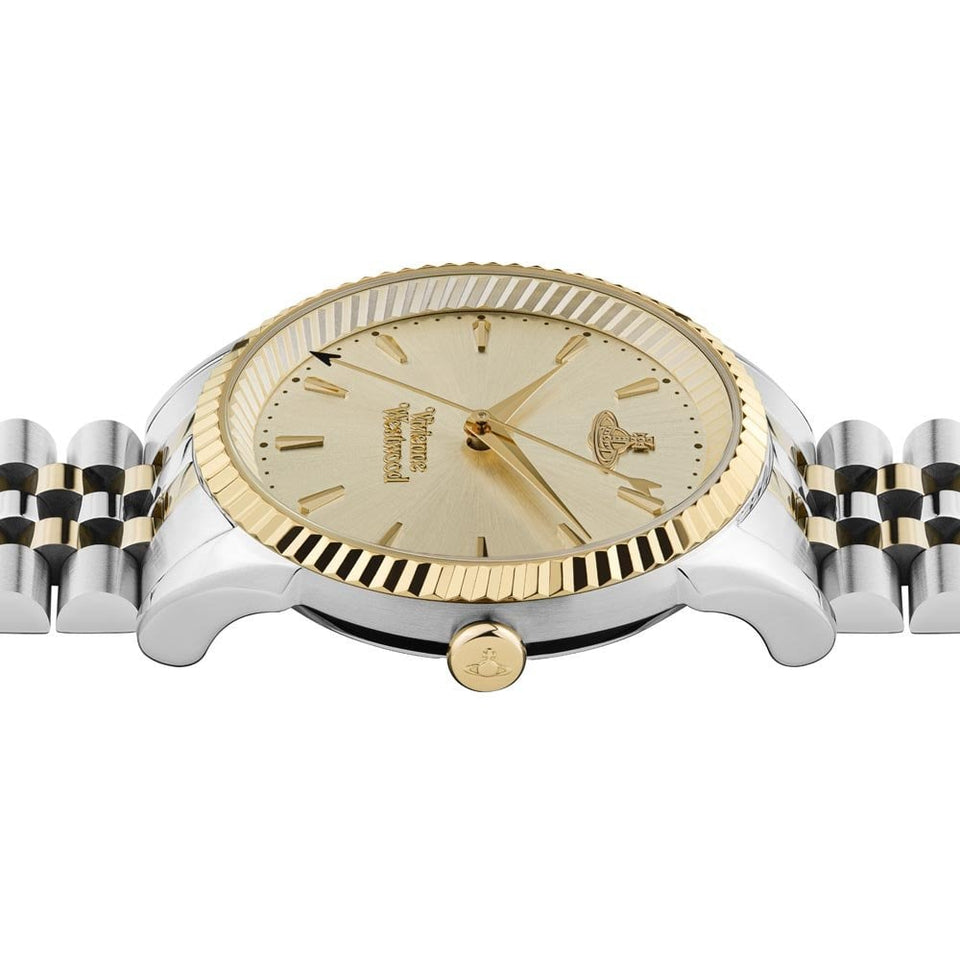 Vivienne Westwood Ladies Seymour 38mm Two Tone Watch
