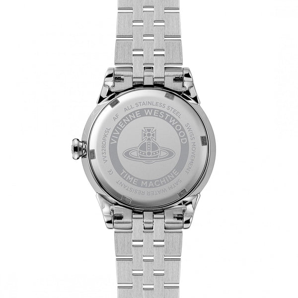 Vivienne Westwood Ladies Seymour Dusty Pink Dial Bracelet Watch