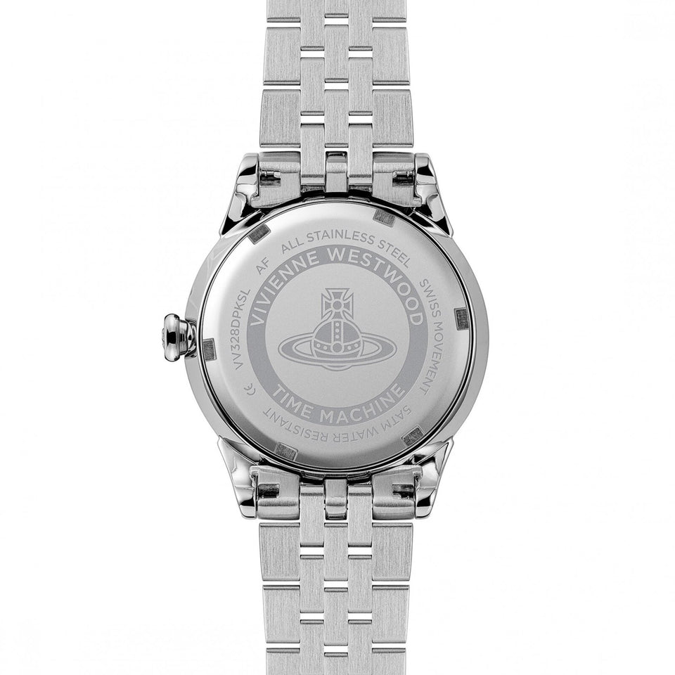 Vivienne Westwood Ladies Seymour Dusty Pink Dial Bracelet Watch