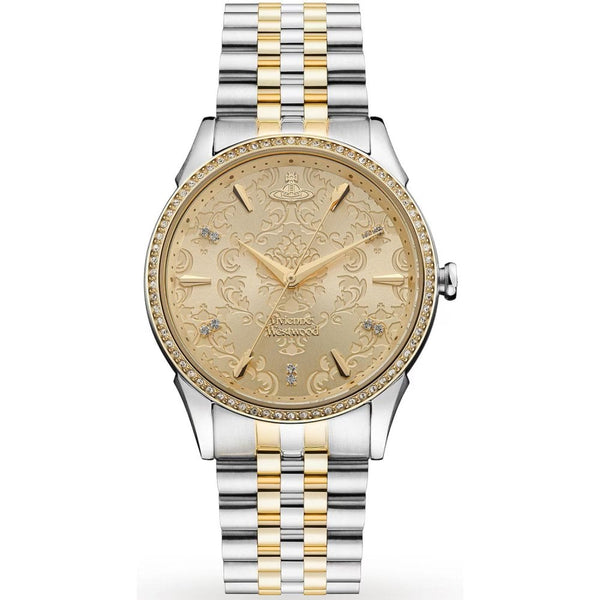 Vivienne Westwood Ladies Wallace 38mm Two Tone Watch