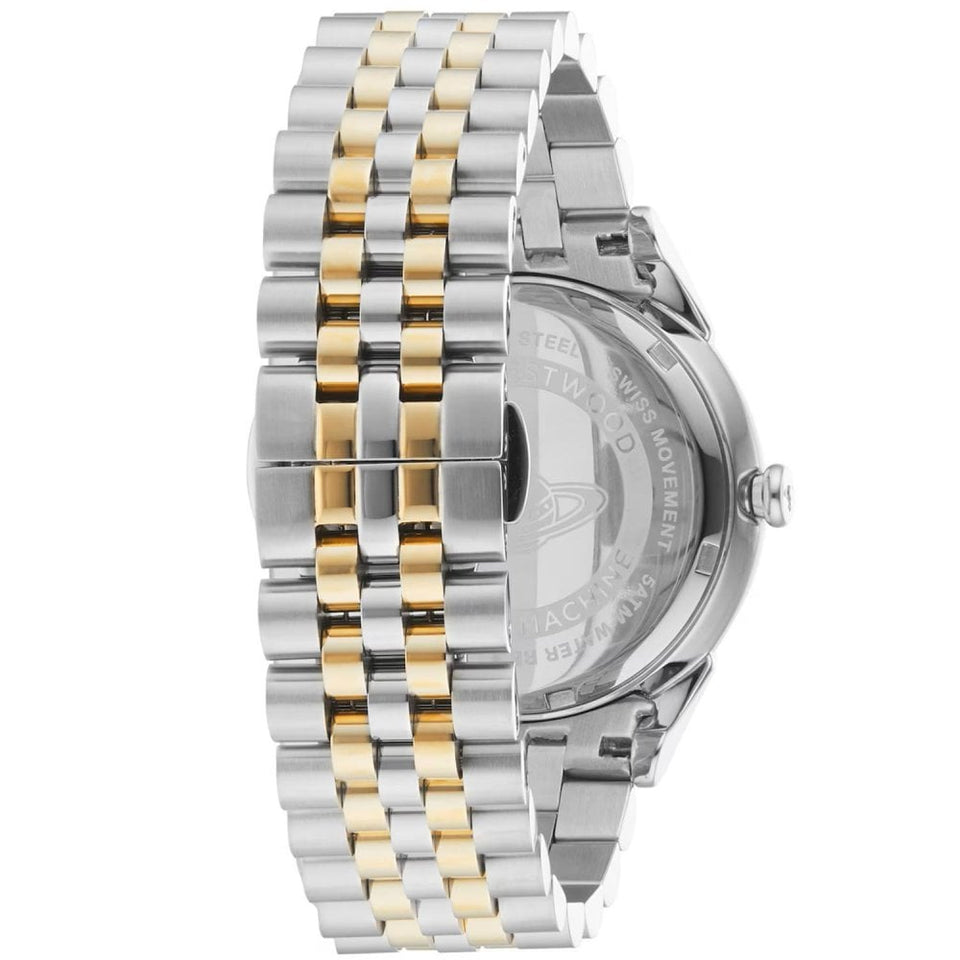Vivienne Westwood Ladies Wallace 38mm Two Tone Watch
