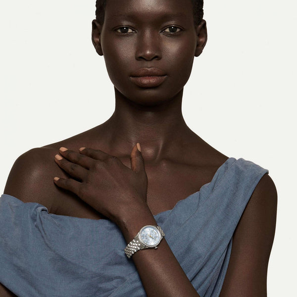Vivienne Westwood Ladies Wallace Sky Blue Dial Bracelet Watch