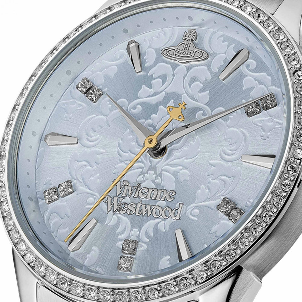Vivienne Westwood Ladies Wallace Sky Blue Dial Bracelet Watch
