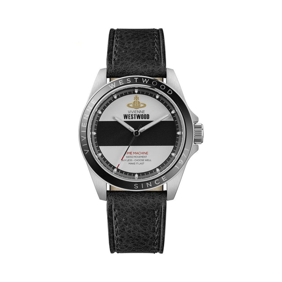 Vivienne Westwood Men's The Blackwall 38mm Leather Strap Watch