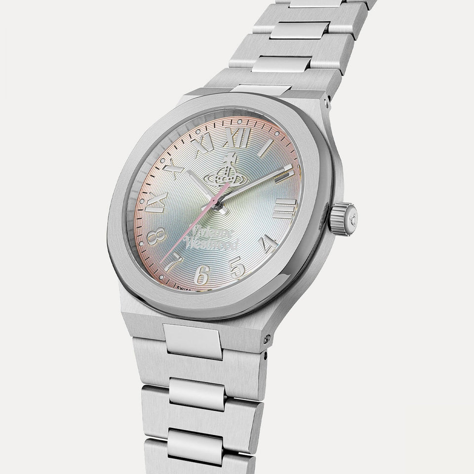 Vivienne Westwood Merton Multi-Coloured Ombre Effect Dial Bracelet Watch