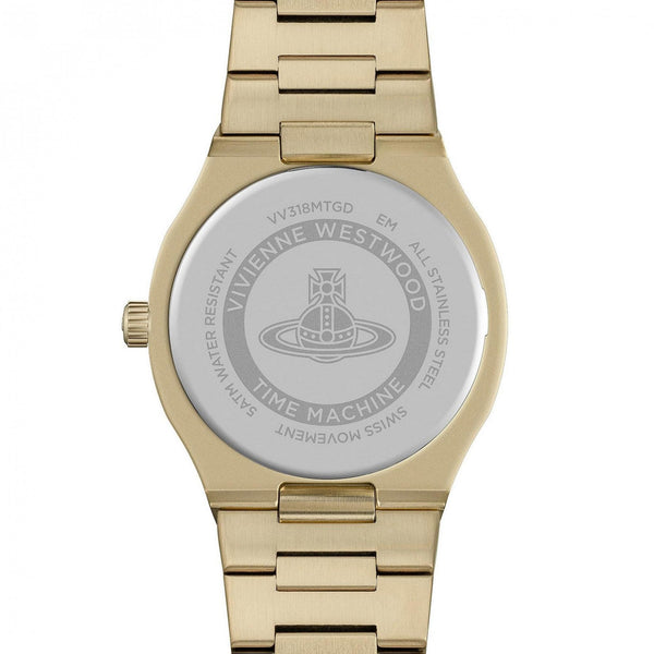 Vivienne Westwood Merton Multi-Coloured Ombre Effect Gold Plated Watch