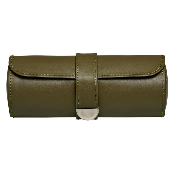 WOLF 190th Anniversary Earth Triple Watch Roll - Olive