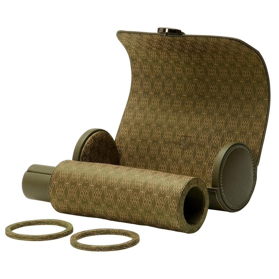 WOLF 190th Anniversary Earth Triple Watch Roll - Olive