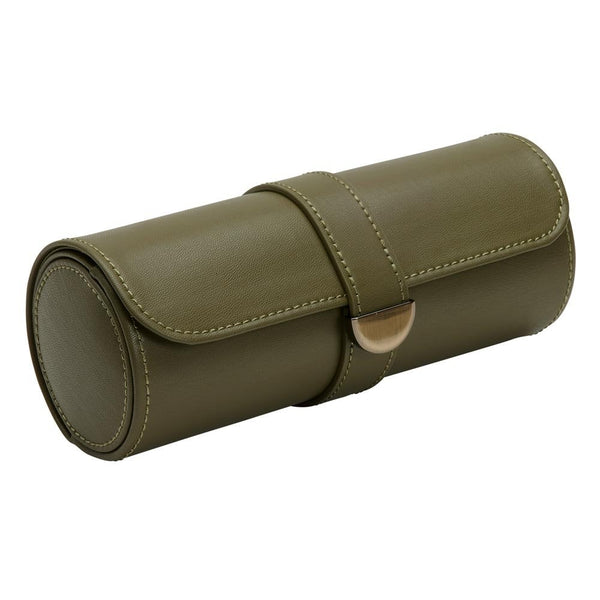 WOLF 190th Anniversary Earth Triple Watch Roll - Olive