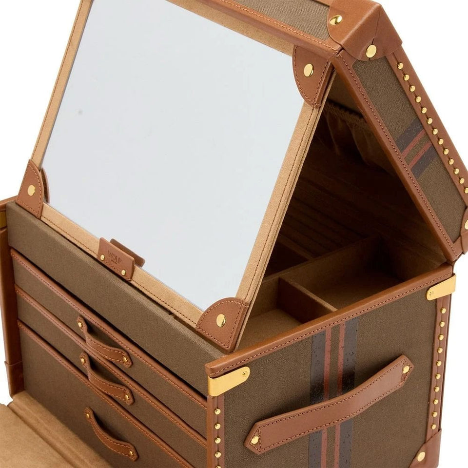 WOLF 190th Anniversary Ida 'The Traveller' Trunk Jewellery Box