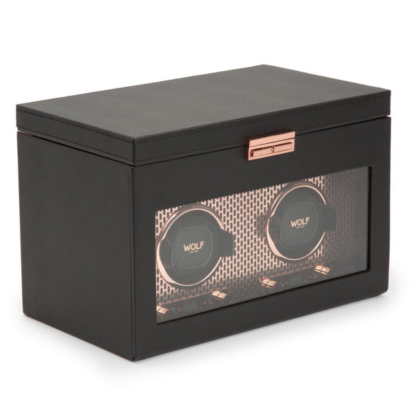 WOLF Axis Double Winder with Storage - Copper
