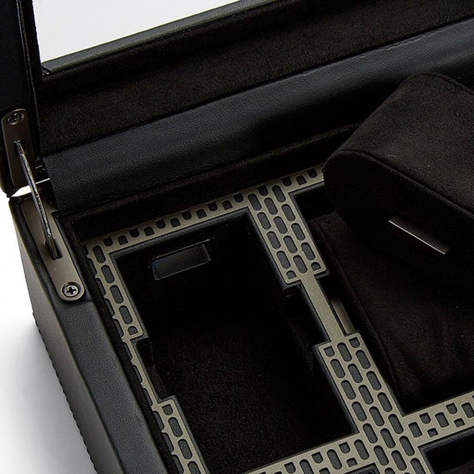 WOLF Axis Powder Coat 8 Piece Watch Box