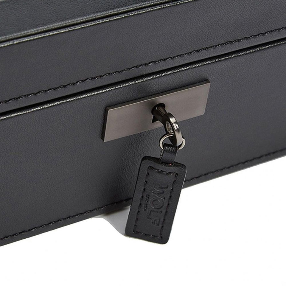 WOLF Axis Powder Coat 8 Piece Watch Box