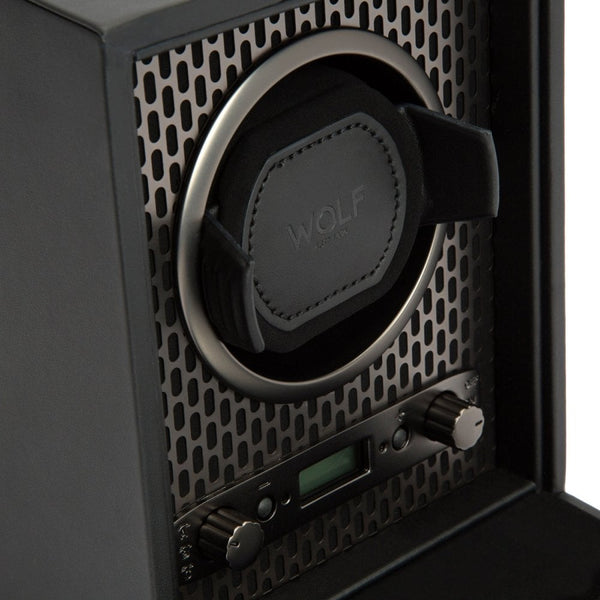WOLF Axis Single Watch Winder - Powder Coated