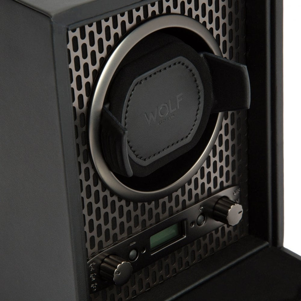 WOLF Axis Single Watch Winder - Powder Coated