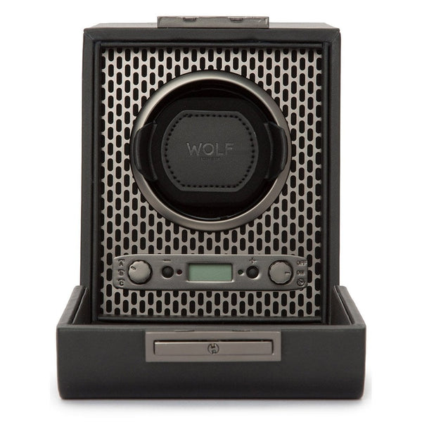 WOLF Axis Single Watch Winder - Powder Coated