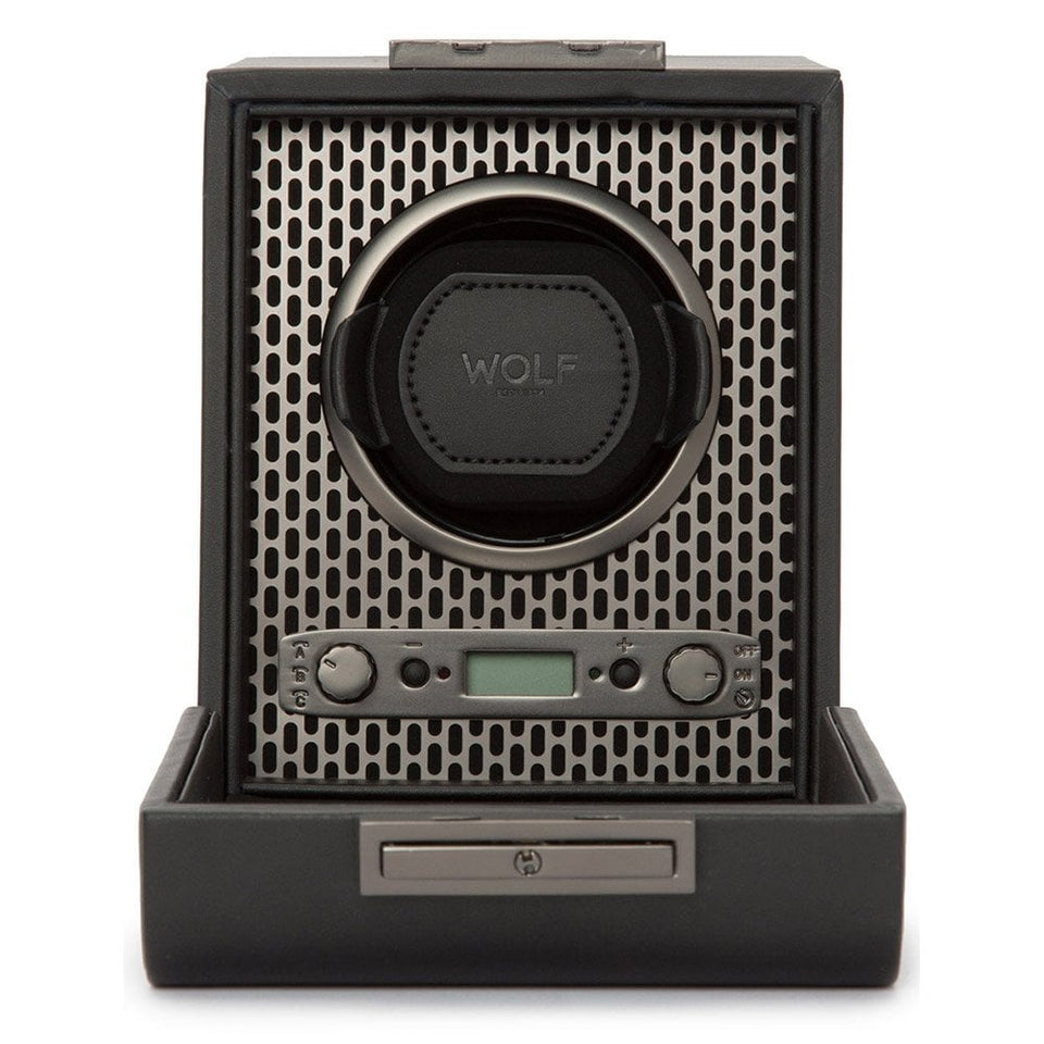 WOLF Axis Single Watch Winder - Powder Coated