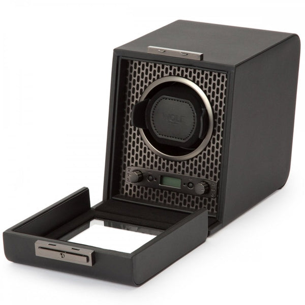 WOLF Axis Single Watch Winder - Powder Coated