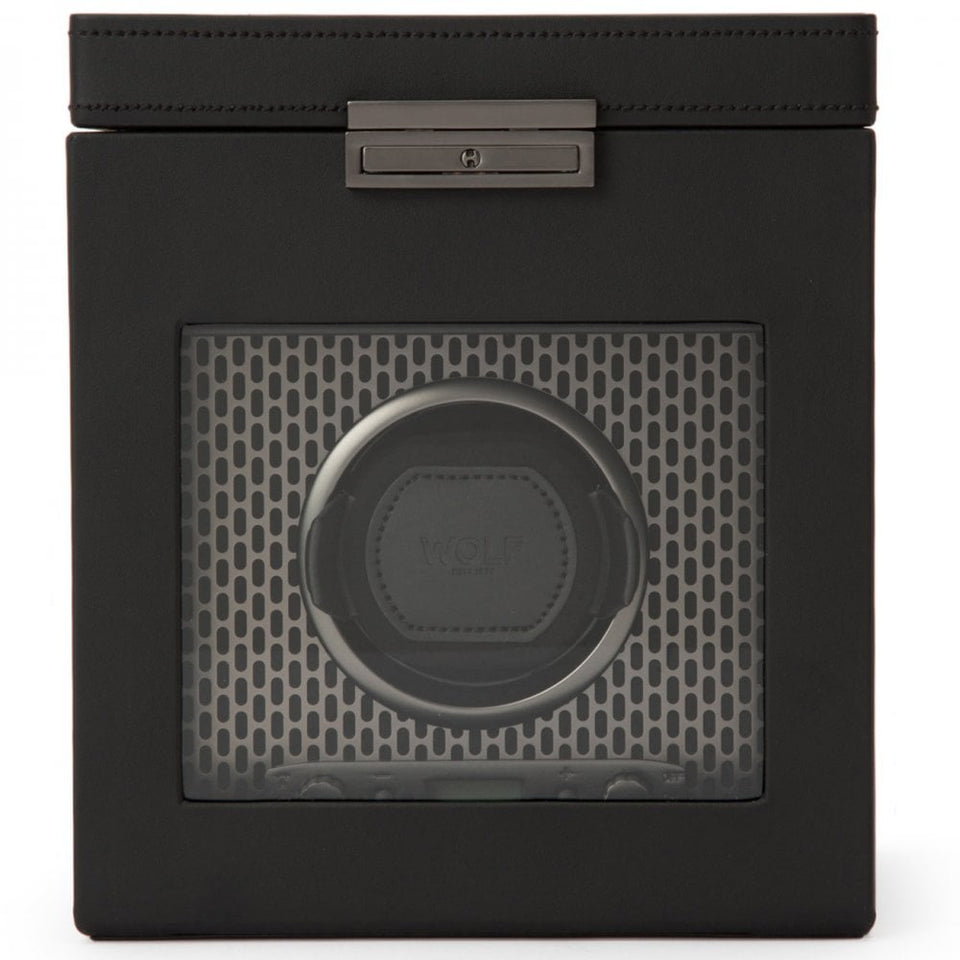 WOLF Axis Watch Winder with Storage - Powder-Coated